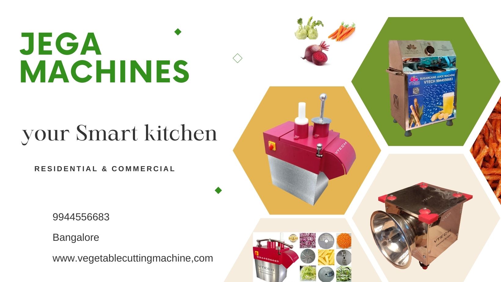 Vegetable cutting machine - Vtech