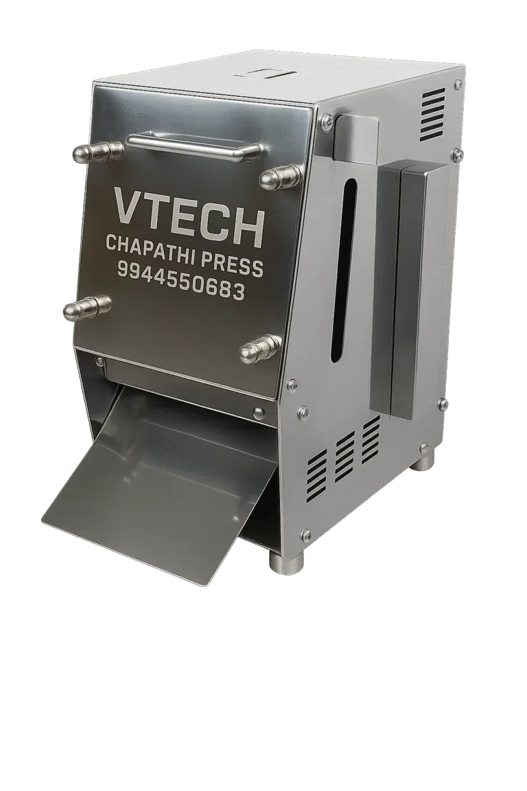 Chapathi Pressing Machine 8 Inch - Commercial